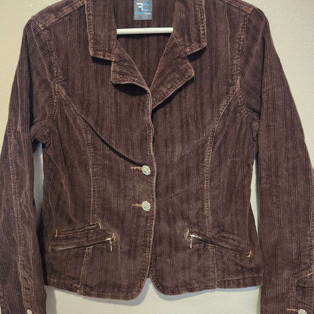 French Cuff Corduroy Jacket